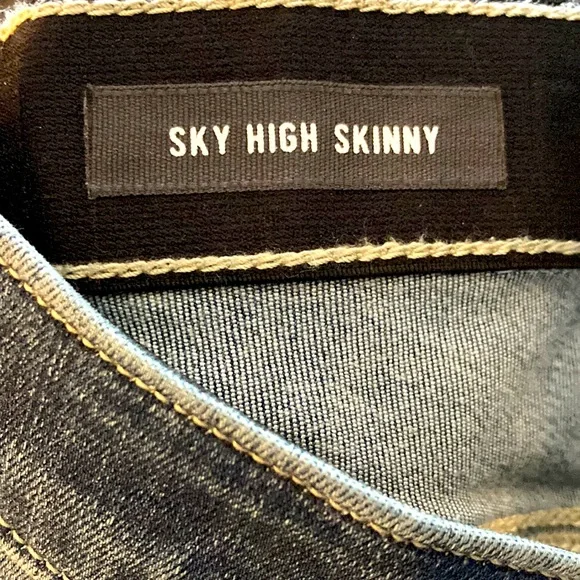 Demure! TORRID Premium Sky High Skinny SZ 16S - Picture 5 of 9